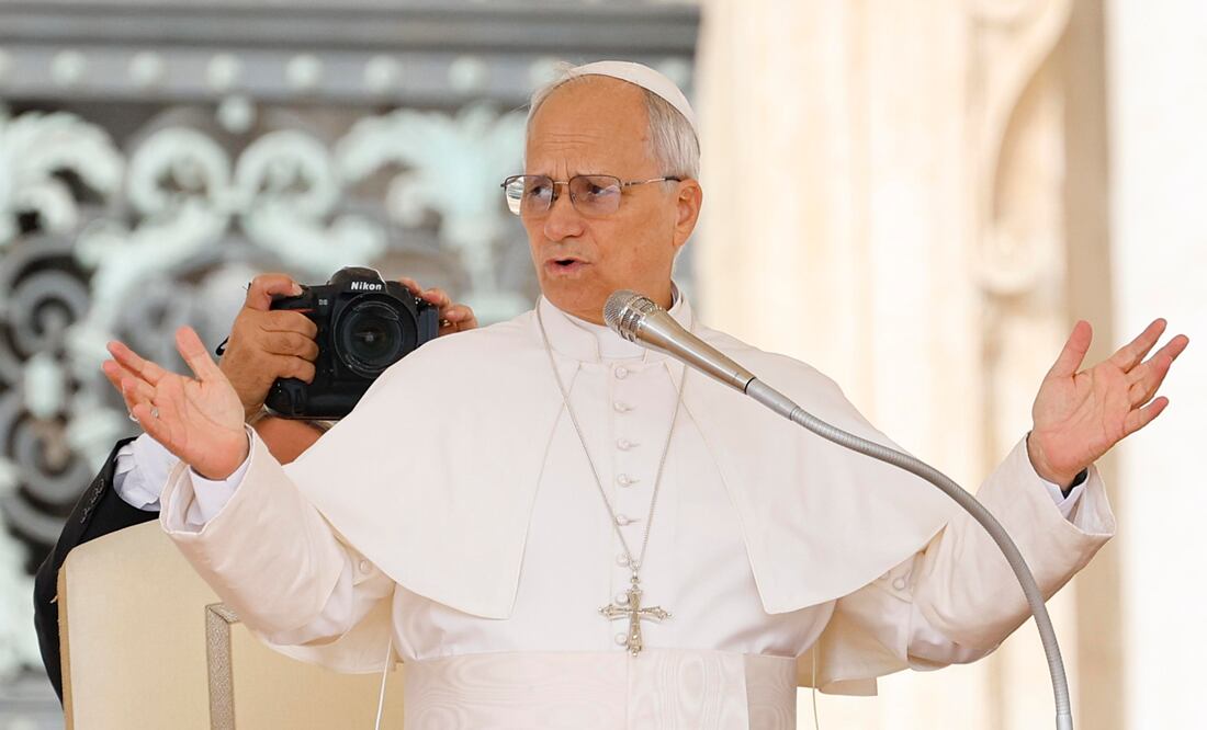 Papa León redefine el concepto de ‘provida’: "No basta con rechazar el aborto, también hay que defender la vida". (Papa) EFE/EPA/FABIO FRUSTACI