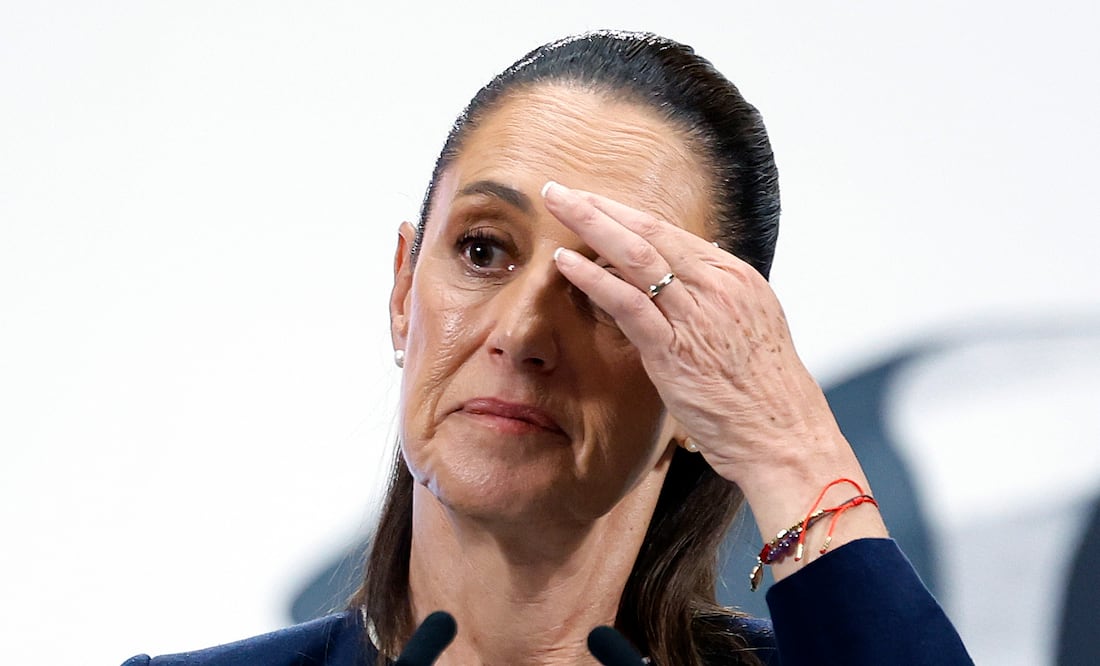 Sheinbaum reclama a Estados Unidos por la muerte de un migrante en custodia del ICE. Foto: EFE/Sáshenka Gutiérrez