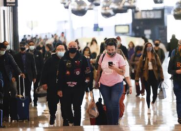 Acción de Gracias. Pese a advertencias, millones viajaron en EU