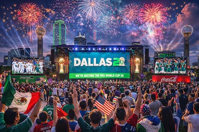 Dallas-Fort Worth: Así se vivirá el Mundial 2026 en Texas con experiencias y actividades únicas