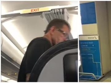 Video. Pasajero se niega a dejar asiento equivocado y lo expulsan de avión