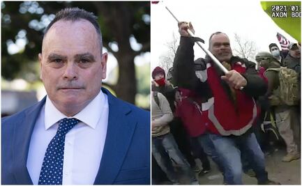 Dan 10 años de prisión a policía por atacar el Capitolio y usar asta de metal contra agente