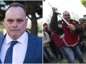 Dan 10 años de prisión a policía por atacar el Capitolio y usar asta de metal contra agente