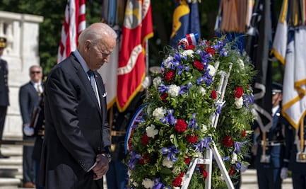 Fotos. Biden honra a los caídos por la democracia frente a desaires de Trump