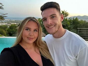 Declan Rice, del Arsenal, responde a comentarios contra su pareja: "No existe nadie mejor para mí"