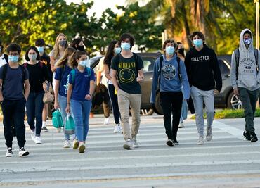 Más de 360 escuelas publicas de Florida han presentado casos de Covid-19