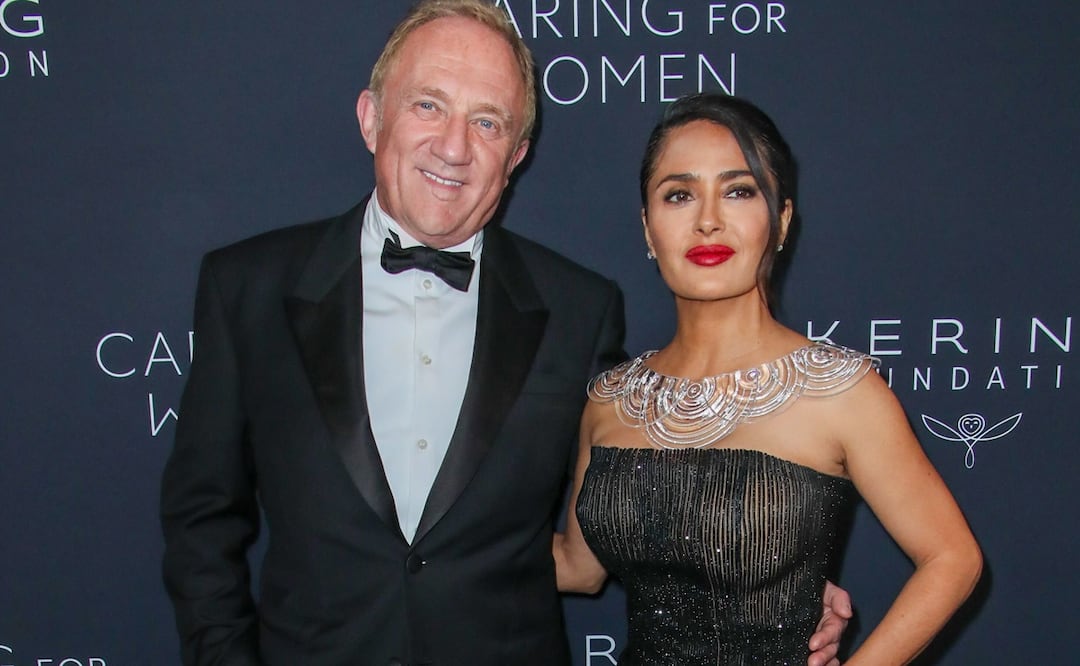 François-Henri Pinault, Salma Hayek. Photo © 2024 REX Features/Shutterstock /The Grosby Group
