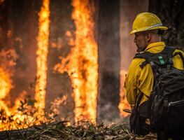 ¿Qué hacer en caso de un incendio forestal?