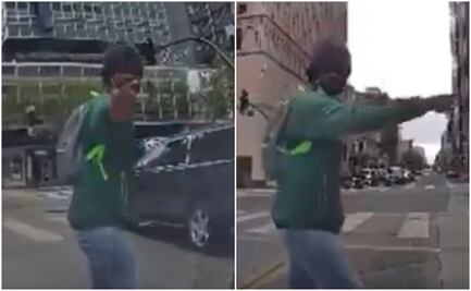 Video. Hombre agrede y escupe a mujer asiática en California