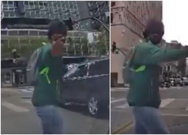 Video. Hombre agrede y escupe a mujer asiática en California