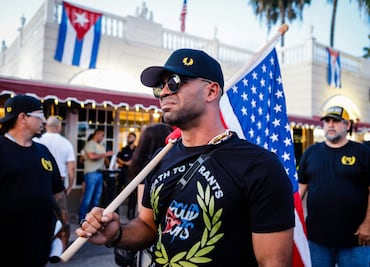Asalto al Capitolio ¿Quién es Enrique Tarrio, el cubano-estadounidense que lideró a los Proud Boys?