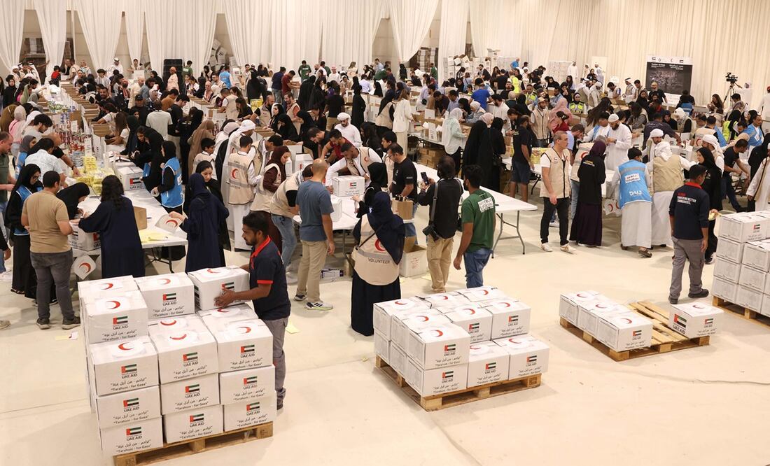 Sistema de ayuda humanitaria a gaza “está condenado al fracaso”: ONU. Foto: AFP