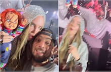 Belinda lanza piropo a fan, le pide una selfie y le roba un beso: "Ya fue a terapia y al oftalmólogo", le dicen en redes