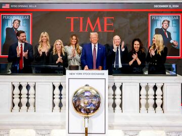 Donald Trump agradece el "honor" a TIME por nombrarlo la persona del año