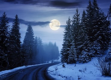 Eventos astronómicos de diciembre: el Solsticio de invierno y la Luna Fría; lo imperdible