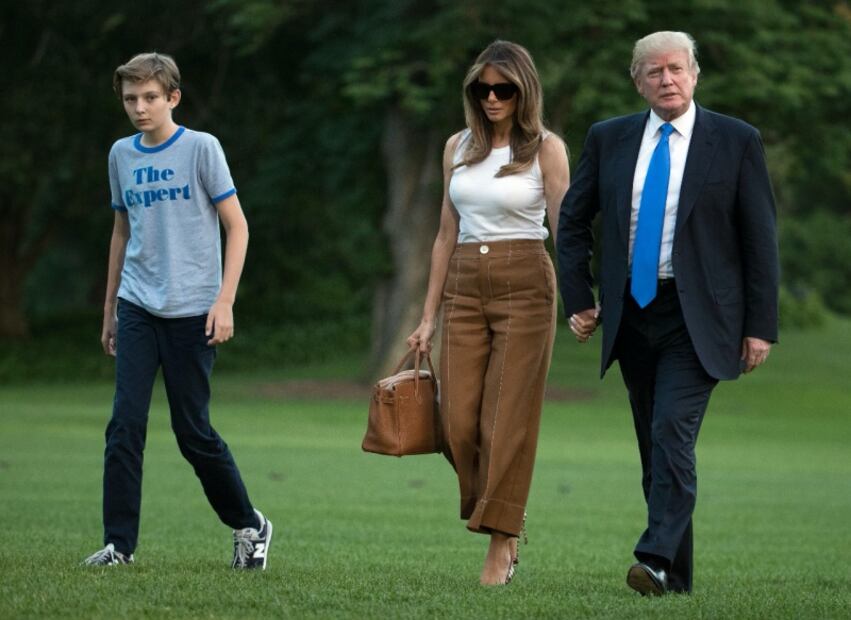 Los outfits más lujosos de Melania Trump