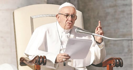 El Papa sobre el muro de Trump: "El miedo nos vuelve locos"