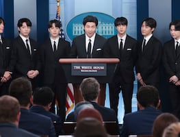 BTS denuncia racismo contra asiáticos en visita a la Casa Blanca