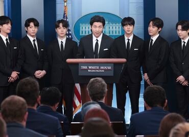 BTS denuncia racismo contra asiáticos en visita a la Casa Blanca