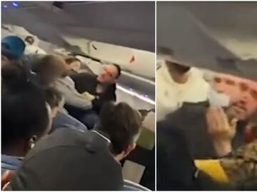 Estalla violenta pelea entre pasajeros durante vuelo por uso de asientos