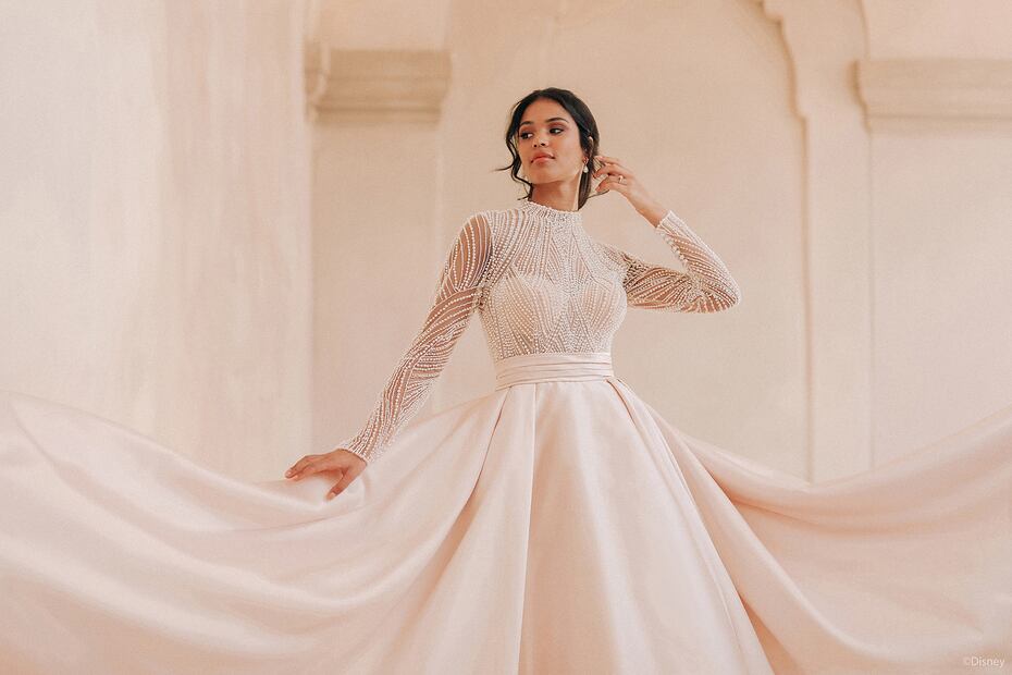 Foto Cortesía Disney World Latino. (Disney's Fairy Tale Weddings/Allure Bridals)