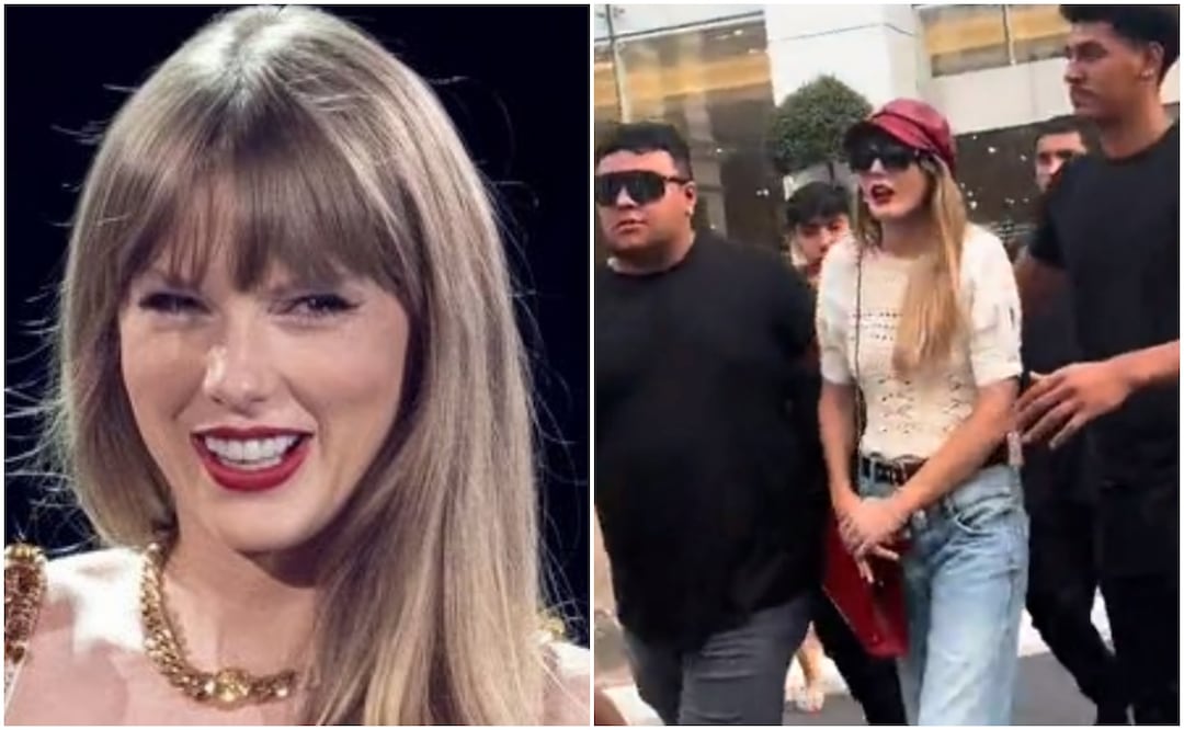 Ashley Leechin fue expulsada del centro comercial tras el alboroto que causó al fingir ser Taylor Swift. Foto: AFP y video