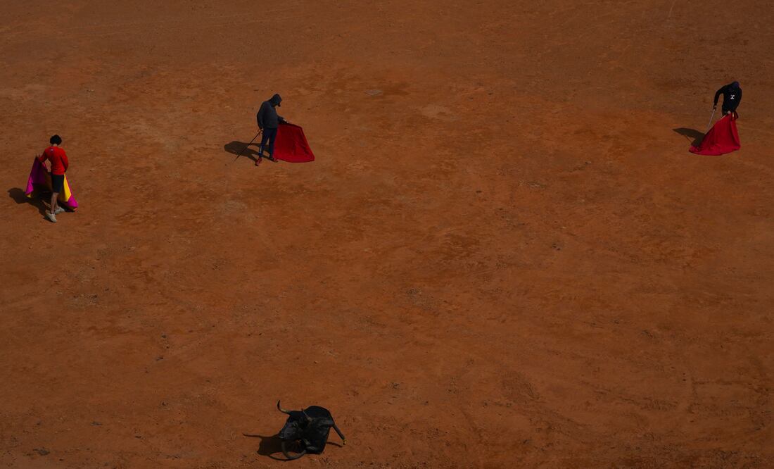 Corridas de toros en la Plaza México. Fechas del esperado 'Serial de Reapertura'. (AP Foto/Fernando Llano)