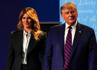 El lujoso traje de $3 mil dólares que Melania Trump lució en el debate