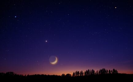 La Luna y la alineación de planetas que ocurrirá este viernes