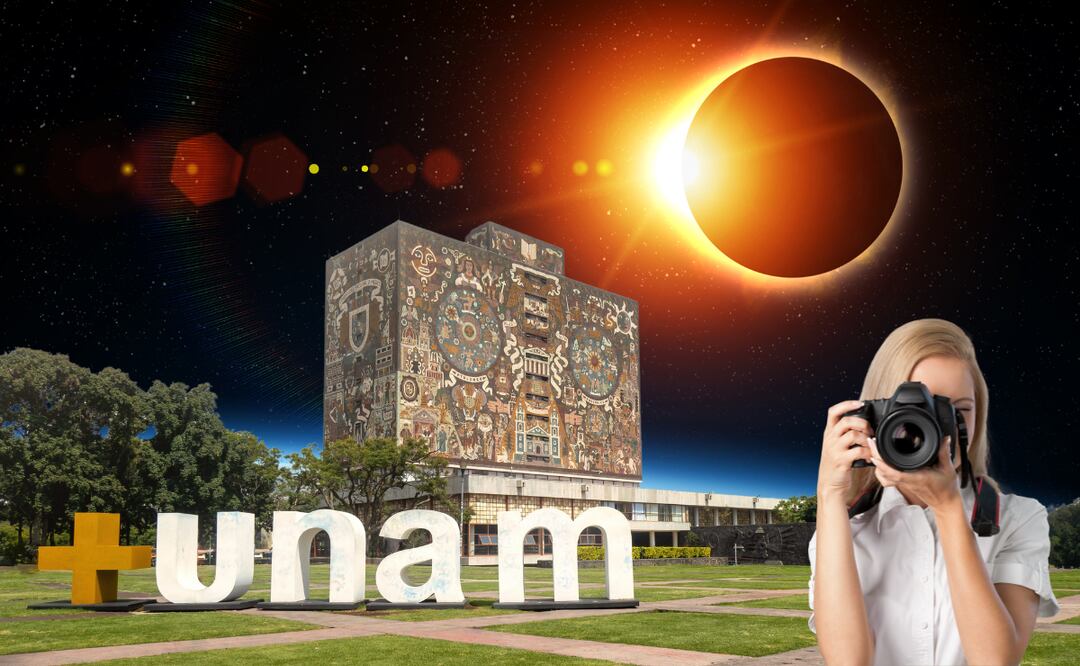Eclipse total de Sol. UNAM organiza concurso de fotografía del ‘anillo de fuego’ con múltiples premios. Foto: iStock/Wirestock/Canva