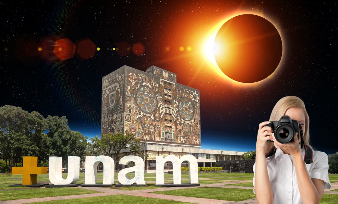 Eclipse total de Sol. UNAM organiza concurso de fotografía del ‘anillo de fuego’ con múltiples premios. Foto: iStock/Wirestock/Canva