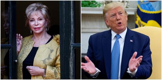 Por esta razón, Isabel Allende califica a Trump de "imbécil"