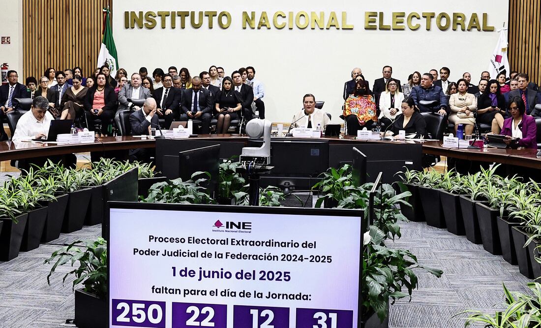 México empezará a elegir jueces y magistrados a partir del 1 de junio 2025. Foto: EFE
