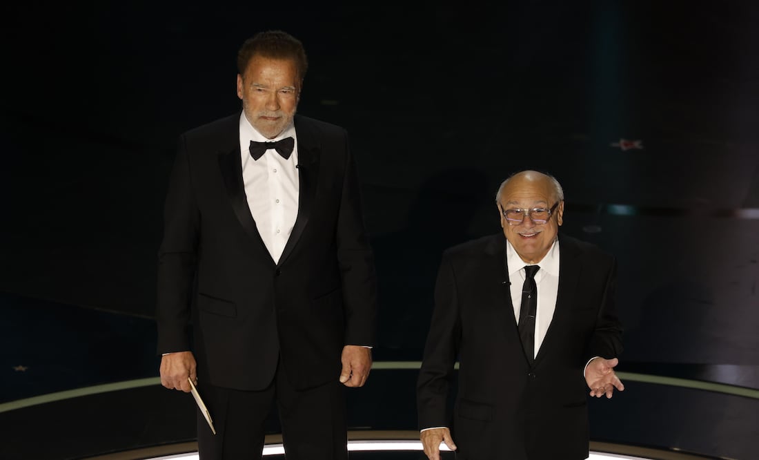 Arnold Schwarzenegger liderará una banda de elfos en su nuevo protagónico navideño. EFE/EPA/CAROLINE BREHMAN