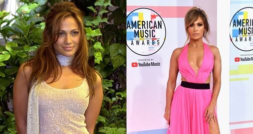 Así ha sido la evolución de estilo de Jennifer Lopez