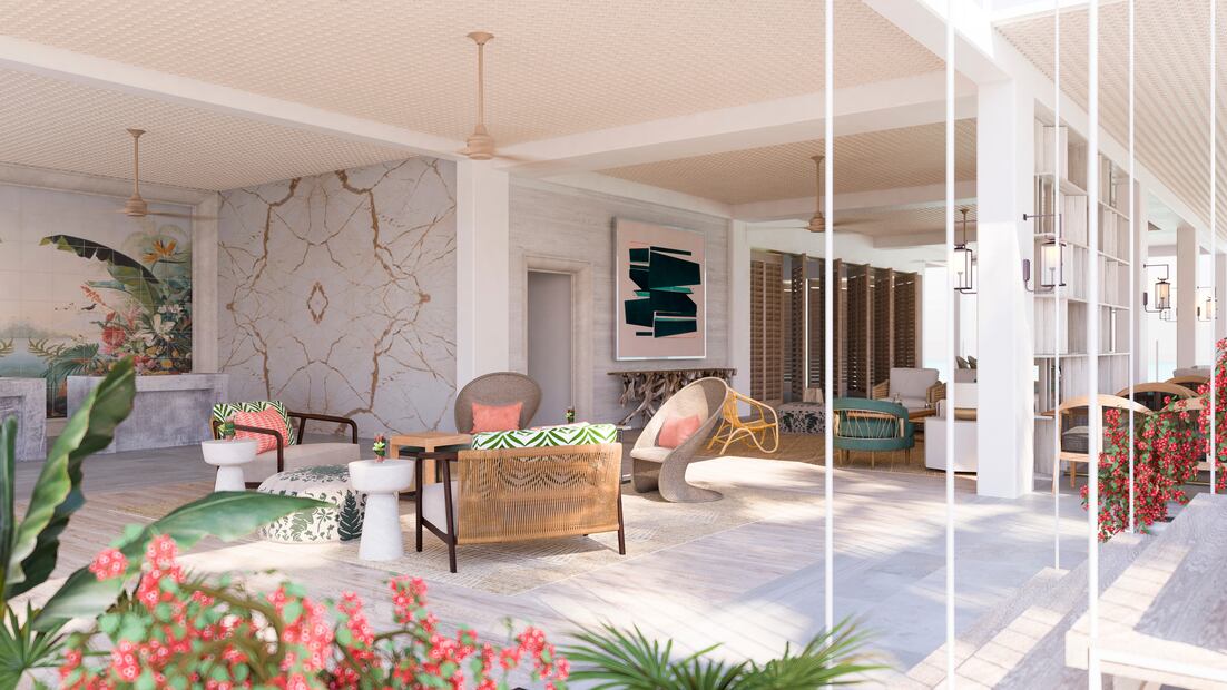 WestinWORKOUT Fitness Studio, una playa privada. Foto: Cortesía de Marriott y Jeffrey Group