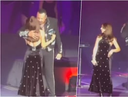 Pepe Aguilar se burla y le pide a Ángela no desafinar en concierto en el Auditorio Nacional