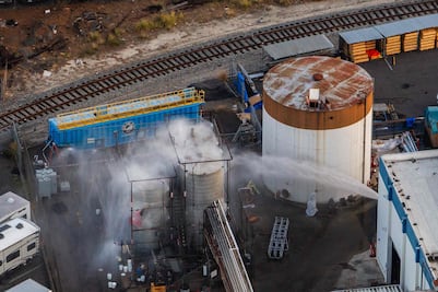Emergencia en California: fuga química obliga a evacuar a 50 mil personas por riesgo de explosión
