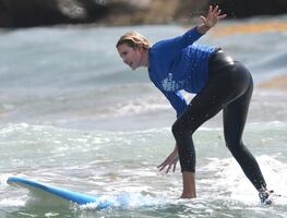 A dominar las olas; así captaron a Ivanka Trump en Miami