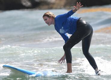 A dominar las olas; así captaron a Ivanka Trump en Miami