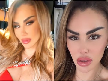 A la Jorge Kahwagi, Ninel Conde se transforma y se somete a cambio de color de ojos