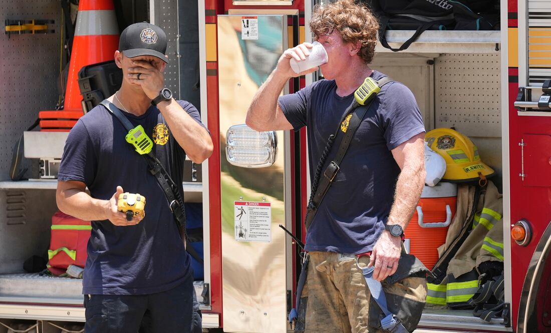 Alerta por calor extremo en el sur de Estados Unidos: Temperaturas superan los 46 ºC y se temen consecuencias mortales.  (Jay Janner/Austin American-Statesman via AP)