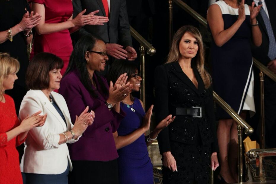Los outfits más lujosos de Melania Trump