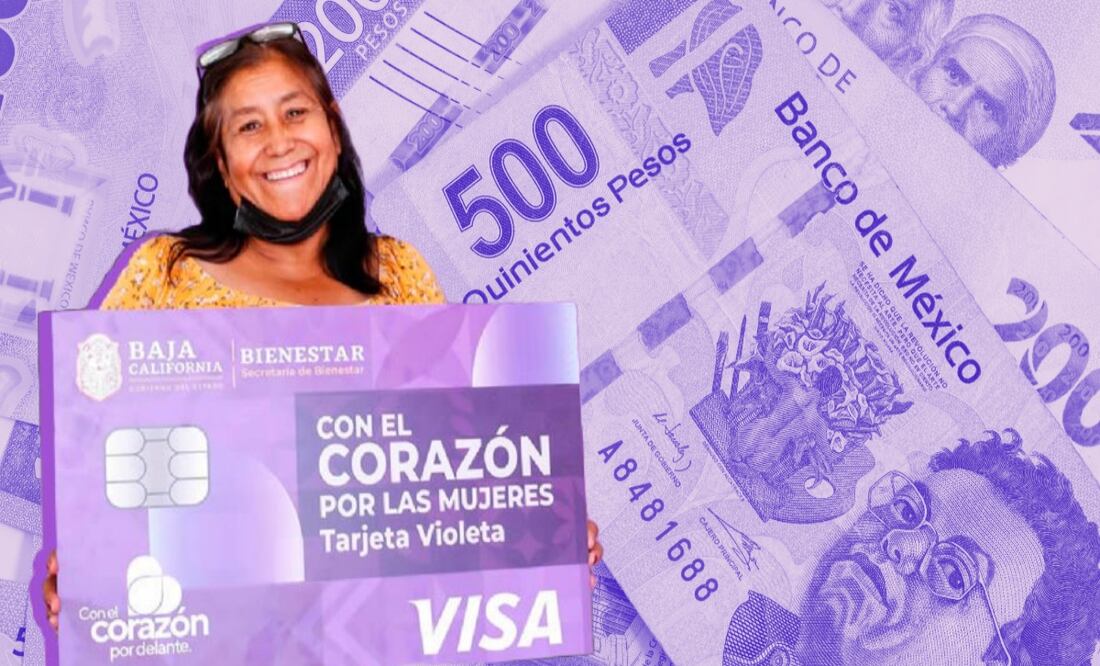 Tarjeta Violeta Bienestar. ¿Cómo recibir hasta $6,000 pesos en el Edomex? Esto se sabe. Foto: Secretaría del Bienestar
