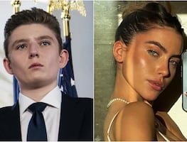 Vinculan a Barron Trump con esta millonaria joven. ¿Son novios? ¿Quién es ella?