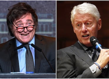 Presidente electo de Argentina almuerza con Bill Clinton en Nueva York