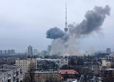 Ataque ruso en Kiev, en la misma zona donde Hitler exterminó a más de 30 mil judíos