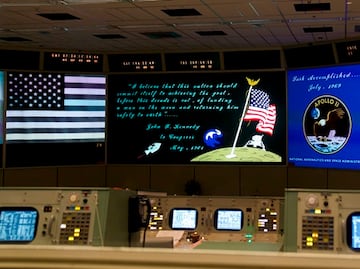 La NASA reabre al turismo el centro de control de la Misión Apollo 11