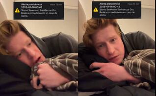 Influencer desata furia en redes tras quejarse del sonido de la alerta sísmica: ‘¿Qué espera? ¿Una canción de cuna?’ 