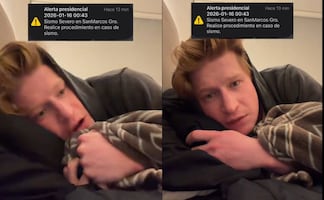 Influencer desata furia en redes tras quejarse del sonido de la alerta sísmica: ‘¿Qué espera? ¿Una canción de cuna?’ 